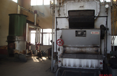 The color fixing boiler building